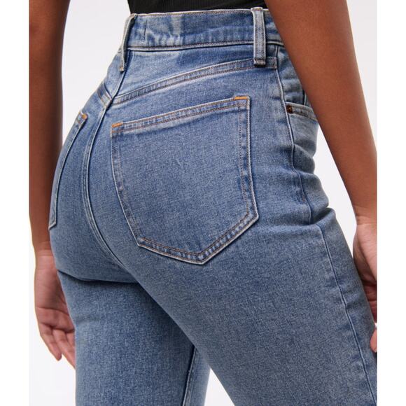 Abercrombie & Fitch Plus Curve Love Ankle Straight Ultra High-Rise Size 22 Short - Picture 5 of 10